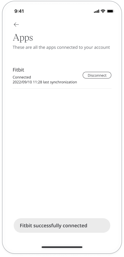 Fitbit Connectivity