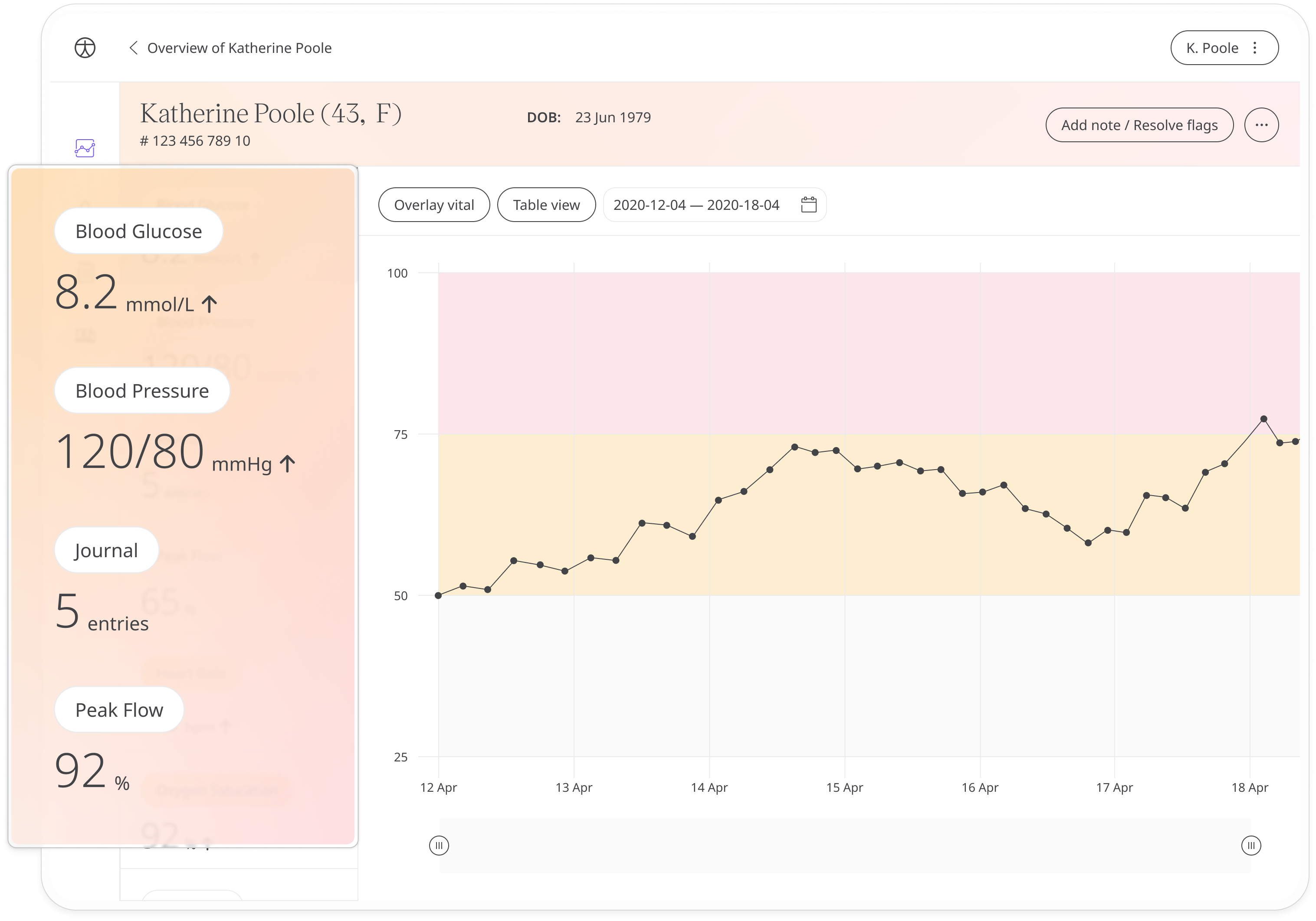 Modules sidebar