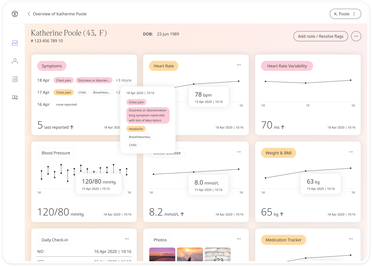 Patient Dashboard